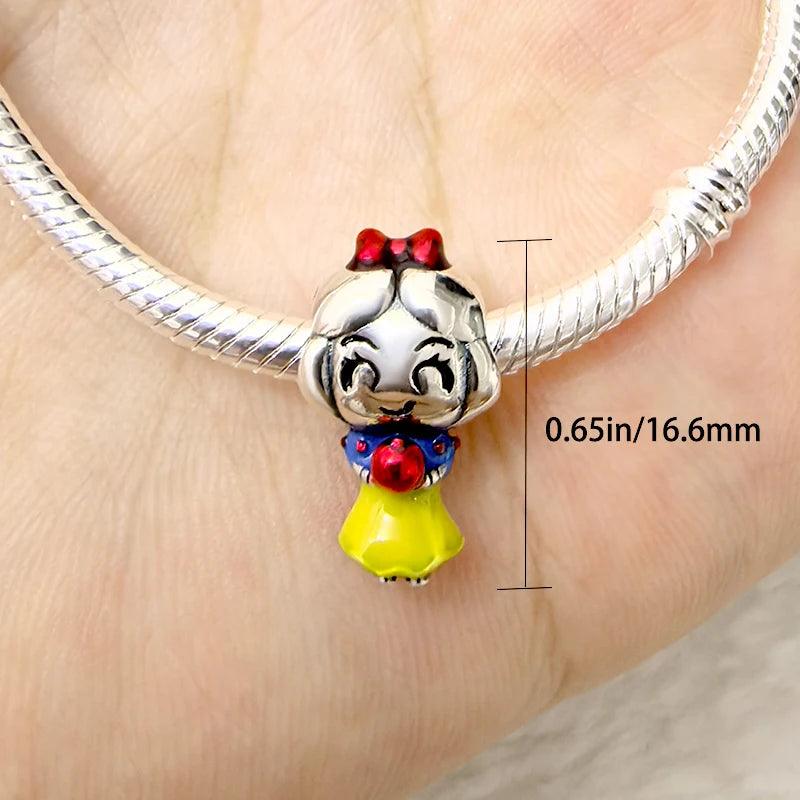 Popular Hot Sale 925 Sterling Silver Figure Model Making Charm Suitable for 925 Sterling Silver Bracelet DIY Holiday Gift