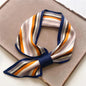 2023 New Luxury Brand Skinny Neckerchief Scarf For Women Satin Silk Ribbons Bandana Ladies Neck Tie Wrist Wrap Shawl Echarpe