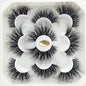 5 Pairs 25mm 3D Mink Eyelashes Bulk Russian roll Fluffy Natural False Eyelash Dramatic Mink lashes Makeup tools Wholesale lashse