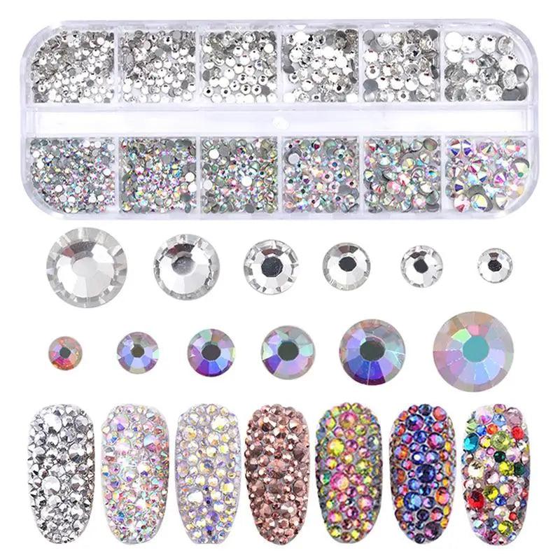 BORN PRETTY Nail Rhinestone Glue 30ML Gel Nail Glue for Nail Charm 3D Nails Bling Gel for Decoration Nails Gems Nail supplies