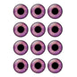 24pcs/bag 14mm Purple Pupil Eyes Chips Suitable for Blythe Doll Glass Cabochons DIY Accessories Bulk Items Wholesale H216