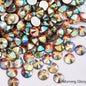 New Glitter Crystal Non Hotfix Rhinestones Стразы Strass Nails Crystals 네일파츠 For Vestidos Nail Charms Nail Art Dres