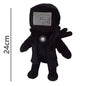 Newest Skibidi Toilet Clockman Titan TV Man Speakerman Plush Toys Horror Game Cartoon Stuffed Doll Kids Birthday Christmas Gifts