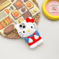 Sanrio Hello Kitty 3D Stereoscopic Phone Case For IPhone 15 14 13 12 11 Pro Max Mini XR XS 7 8 Plus Silicone Soft Back Cover Y2K