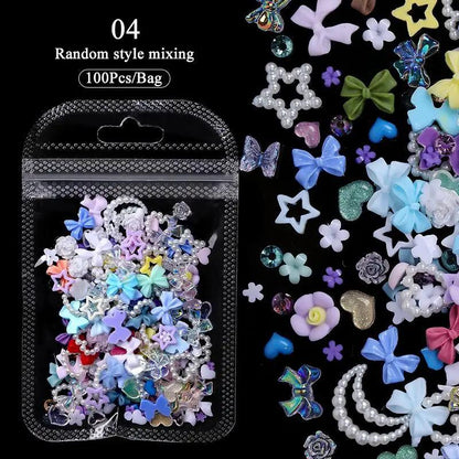 BORN PRETTY Nail Rhinestone Glue 30ML Gel Nail Glue for Nail Charm 3D Nails Bling Gel for Decoration Nails Gems Nail supplies