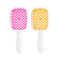 2pcs/set Wide Teeth Air Cushion Comb Massage Wet Dry Comb Demelante Brush Hollow Combs расчески Salon Barber Hair Brushes Kit