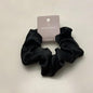 2023 Fashion Satin Scrunchie Women Silk Hair Tie Elastic Hair Bands Girls black Hairbands Hair Rope Crunchie For Hair Accessorie