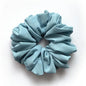 Big Size Chiffon Scrunchies For Muslim Women Custom Elastic Volumizing Oversized Neat stitching Malaysian Bunch Hair Tie