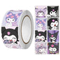 500Pcs/Roll Sanrio Stickers Kawaii Hello Kitty Melody Kuromi Cinnamoroll Luggage Graffiti Decals Kid Toy Decoration Sticker Gift