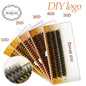 60 Bundles Individual Cluster Eyelash Ready Made Volume Fan Lash Bunches Makeup Tools Drop Ship