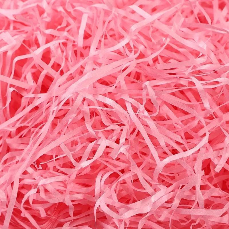 20g Basket Grass Craft Shredded Tissue Raffia Gift Filler Paper Shreds Gift Packaging Basket Filling Stuffer Party Supplies DIY