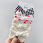 4/5Pcs Cute Baby Hairpin for Girls Print Ribbon Barrette Kids Little Hair Clip Pinches for Hair Girl Cotton Bow Hair Accessories