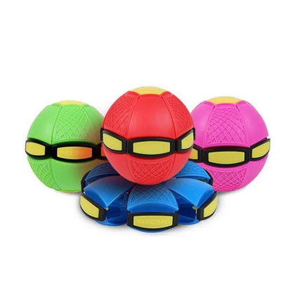 Flying Saucer Ball Deformation UFO Kids Flat Throw Magic Balls For Children's Toy Balls Boy Girl Outdoor Sports Toys Kids Gift