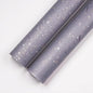 Floral Gift Wrap Paper Set - 6 Color Options, Sparkling Gold & Silver Speckles, Waterproof, Ideal for DIY Craft Packaging,