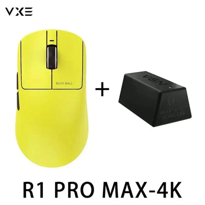 VXE VGN Dragonfly R1 Pro Max Mouse Three Mode Wireless Mouse PAW3395 Sensor 4K Low Delay Gaming Mice PC Accessories Gamer Gifts