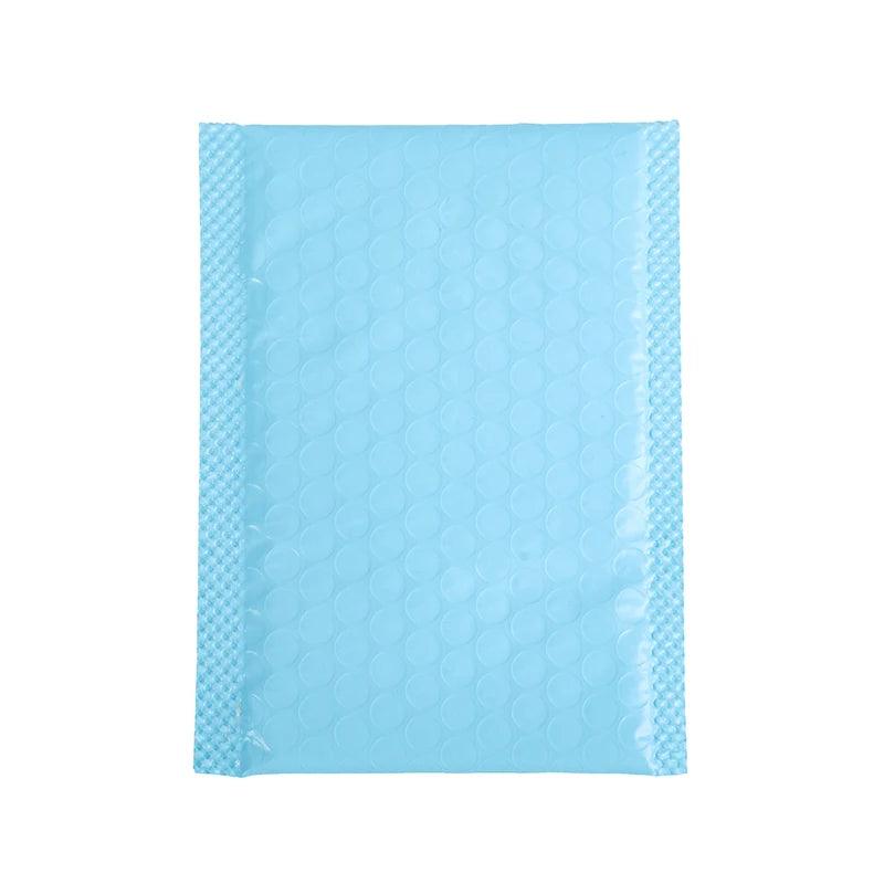 10Pcs Light Blue Bubble Mailers Padded Mailing Envelopes Self-Seal Shipping Bags for Small Business Bubble Bag