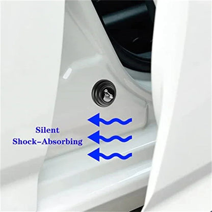 10-20pcs Car Door Silicone Anti Shock Pad Universal Trunk Sound Insulation Thickening Cushion Stickers Anti Scratch Gaskets