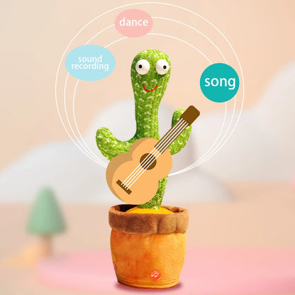 Intelligent Cactus Interactive Learning and Musical Toy for Kids to Dance Record and Speak with Fun