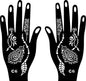 2024 New Professional Henna Stencil Temporary Hand Tattoo Body Art Sticker Template Wedding Tool Flower Tattoo Stencil