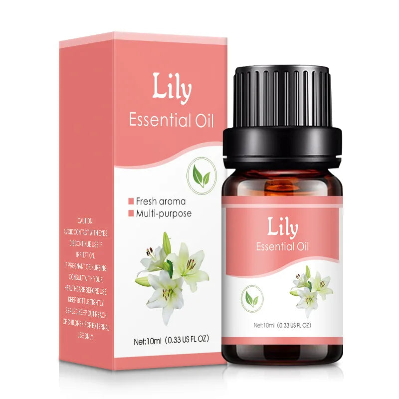 Aromatherapy Essential Oil Air Freshener Water Soluble Oil Diffuser Aromatherapy - Rose, Lavender,Lemon, Peppermint, Lemongrass