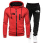 New Fashion Tracksuit For Men Hoodie Fitness Gym Clothing Men Running Set Sportswear Jogger Men'S Tracksuit Winter Suit Sports