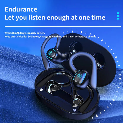 New Wireless 5.3 Earbuds TWS Bluetooth headset Waterproof Earphone Ear Hook earpiece Stereo Headphone for phone xiaomi iphone