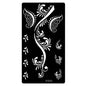 Heallor 1 Pcs Tattoo Stencils Henna India Hollow Airbrush Stencil Waterproof Arm Body Temporary Tattoo Stencil Sticker for Drawi