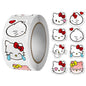 500Pcs/Roll Sanrio Stickers Kawaii Hello Kitty Melody Kuromi Cinnamoroll Luggage Graffiti Decals Kid Toy Decoration Sticker Gift