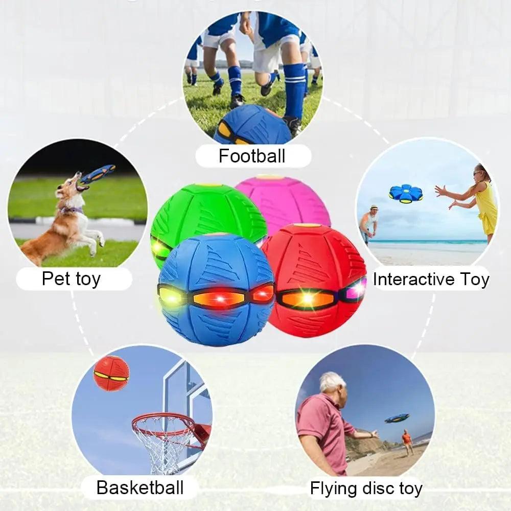 Dog UFO Ball Enhances Interaction and Exercise Magical Dog UFO Ball Creativity Dog UFO Ball Suitable for Dogs of All Sizes