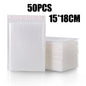 80pcs Bubble Mailers Wholesale White Padded Envelope for Packaging Mailing Gift Self Seal Shipping Bags Bubble Envelope