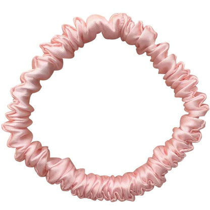 Heavyweight 100% Pure Silk Handmade Hair Scrunchies For Women Fashion Hair Ties Soft Hairbands New Girls Hair Accessoires