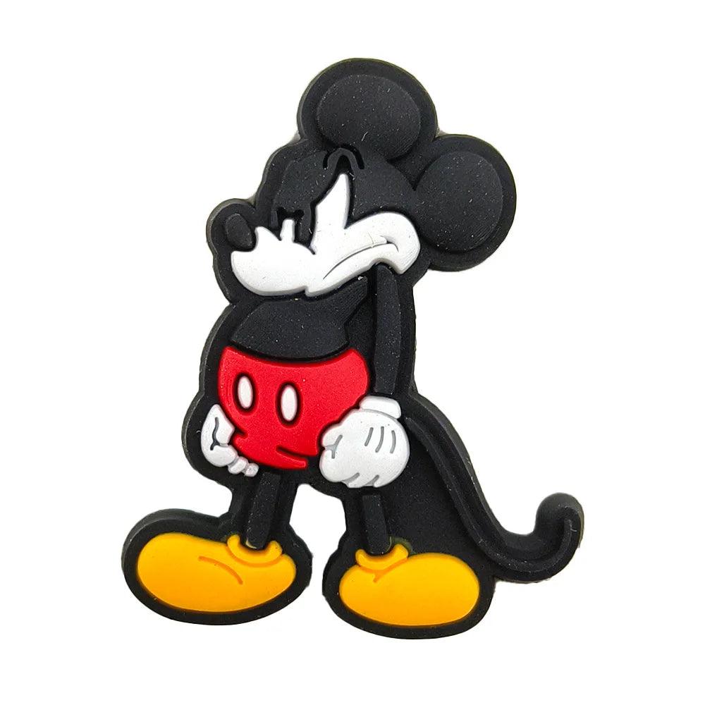 Miniso Disney Pvc Accessories For Shoes Cartoon Shoe Charms For Kids Mickey Minne Children Shoes Accessories Party Favor Gifts