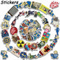 50PCS Fallout Role Playing Game Cool Decals For Decorative Skateboard Refrigerator Toolbox Computer DIY Waterproof Stickers