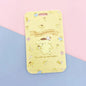 Kawaii Sanrio Cinnamoroll My Melody Anime Keychain Pendant Purin Dog Cat Cute Card Holder Plastic Lanyard Card Holders for Girl