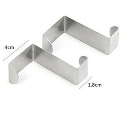 2pcs Stainless Steel Door Hook