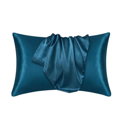 100% Silk Pillowcase Pillow Cover Silky Satin Hair Beauty Pillowcase Comfortable Pillow Case Home Decor Pillow Covers.