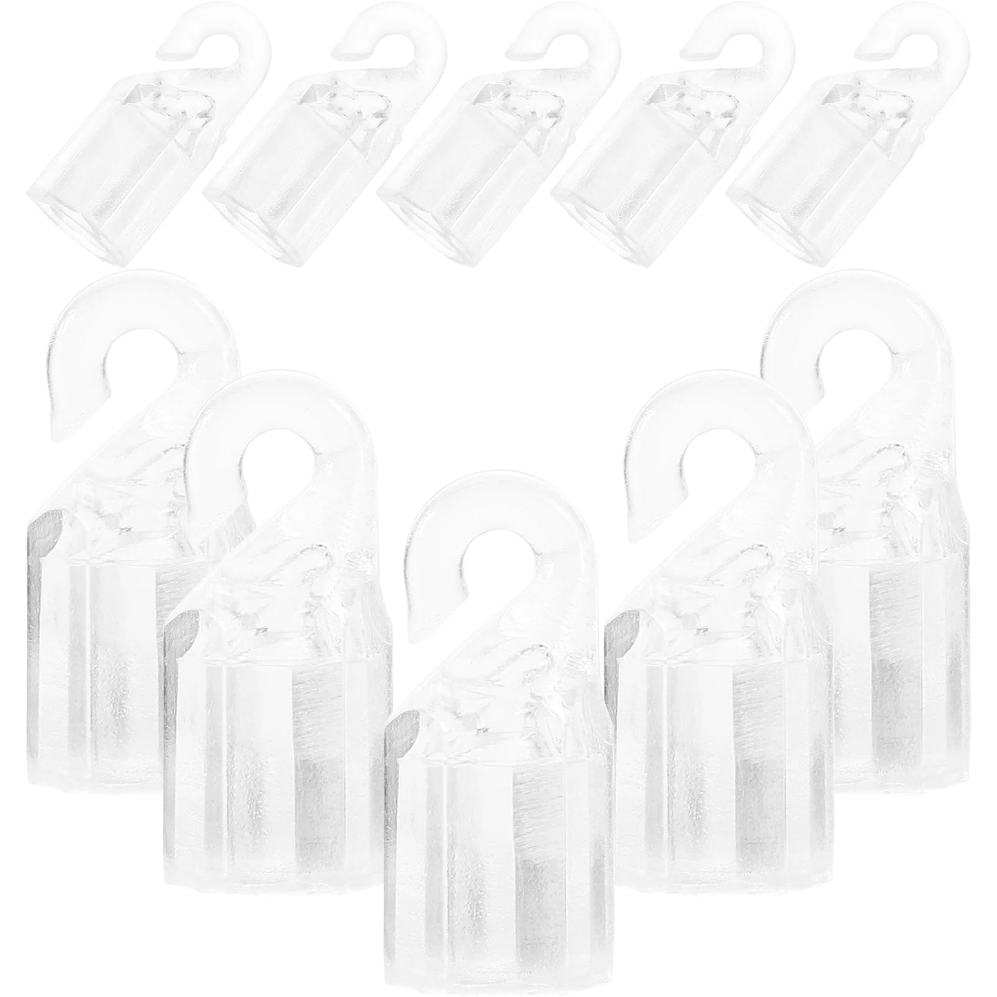 10 Pcs Window Blind Rod Hook Repair Replacement Curtain Venetian Rotating Vertical Accessories 10pcs Hangers