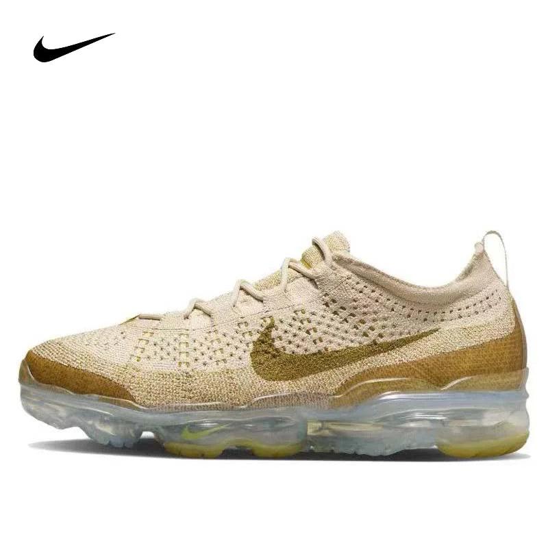 Nike VaporMax 2023 Flyknit Classic Fashion Sports Wear resistant Low cut Casual Running Shoes Men's Classic Fashion Sports Shoes