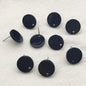 New Arrival! 14/16mm 100pcs/lot Acrylic Coin-Shape Glitter Color Earring Studs For Earrings Accessories/Parts Jewelry DIY Making