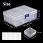 DIY Diamond Painting Embroidery Storage Box, Nail Art Jewelry Rhinestone Mosaic Storage Container, Multifunctional Storage Box