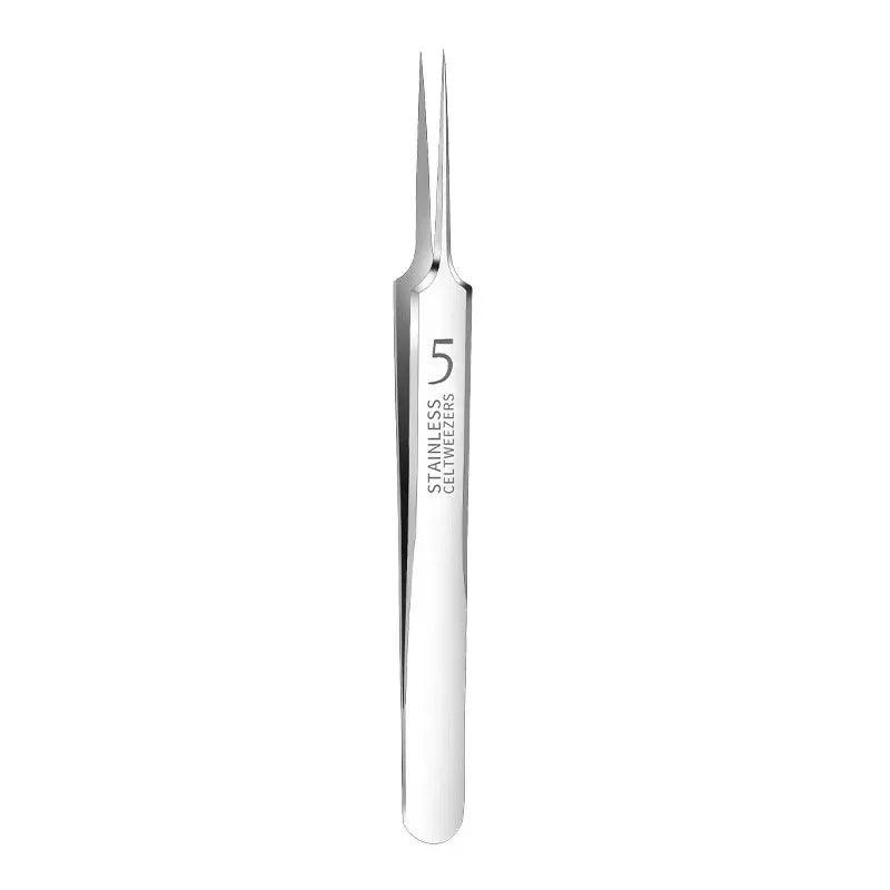 Ultra-Fine No. 5 Cell Acne Blackhead Clip Tweezers Beauty Salon Special Acne Needle Facial Care Tool