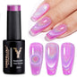 YOKEFELLOW 2024 New Dreamland Cat Eye Gel Nail Polish 10ml Dual Gloss Dreamland Color Soak Off Cat Magnetic UV Gel Varnish DIY