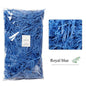 DIY Colorful Shredded Crinkle Paper Raffia Candy Boxes Wedding Marriage Home Decoration Party Gift Packaging Filling Material