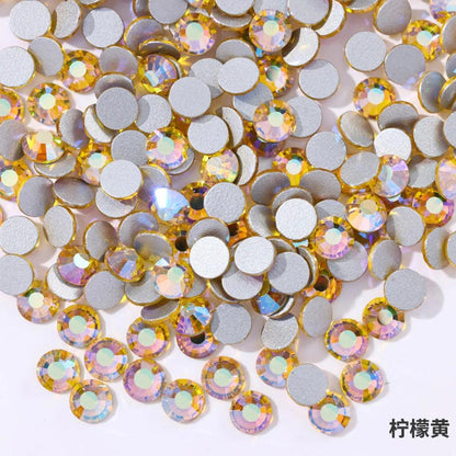 New Glitter Crystal Non Hotfix Rhinestones Стразы Strass Nails Crystals 네일파츠 For Vestidos Nail Charms Nail Art Dres