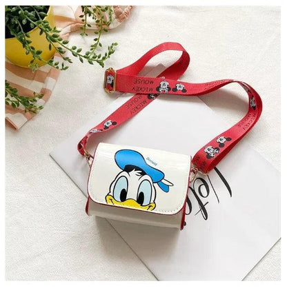 Disney Women's Bag Kids Bag Mickey Mouse Cartoon Pictures Shoulder Bags Cute Girl Messenger Bag Coin Purse Fashion Anime Gifts