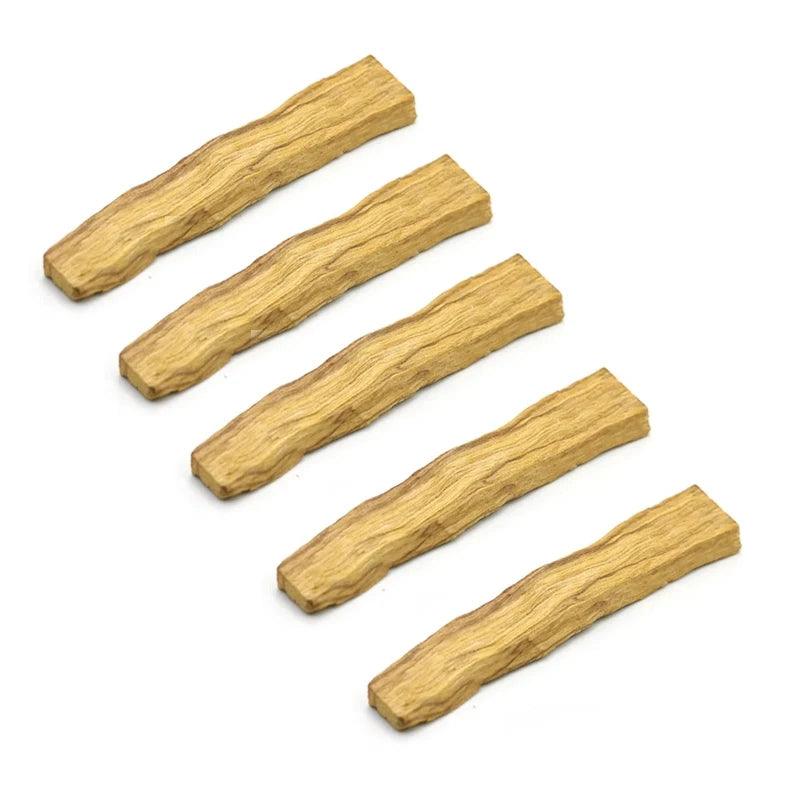 5Pcs /1pc Palo Santo Natural Incense Sticks Wooden Smudging Stick Aromatherapy Burn Wooden Sticks No Fragrance Home Living Room