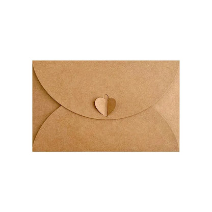 10pcs /pack Bigger Mini Small 17.5x11CM /10.5x7CM Size Kraft Paper Envelopes Vintage Butterfly Gift Card Envelope