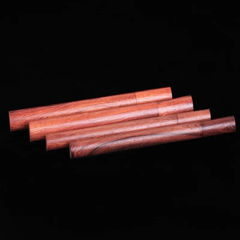 FY 5g/10g/20g Rosewood Incense Storage Tube Portable Wooden Box, Can Put 10cm/21cm Sandalwood OUD Incense Sticks - HighGloss Shop