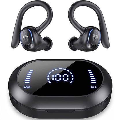 New Wireless 5.3 Earbuds TWS Bluetooth headset Waterproof Earphone Ear Hook earpiece Stereo Headphone for phone xiaomi iphone