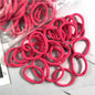 20/50PCS/Set Hair Bands for Women Girl Basic Hair Rubber Ties Ropes 4cm Simple Elastic Headband Hair Accessories Ponytail Holder